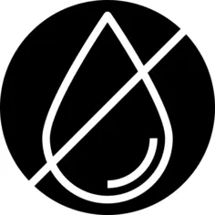 No water