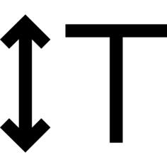 文字高度