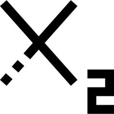 X