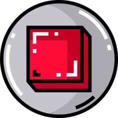 Stop button