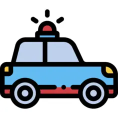 警车