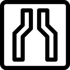 狭窄的路