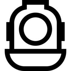Diving helmet