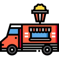 爆米花卡车