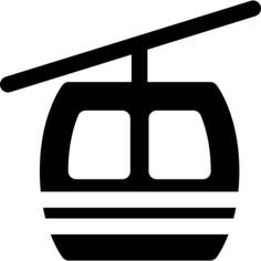 Cable car cabin