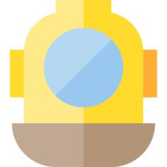 Diving helmet