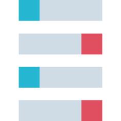 Horizontal bars