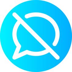 No chatting
