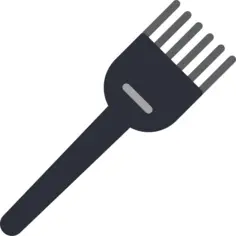Hair dye brush
