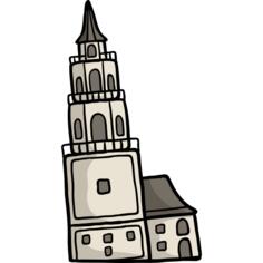 Leaning tower of nevyansk