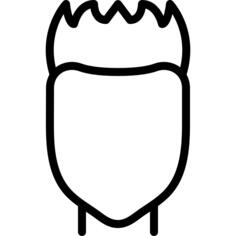 男人的头发
