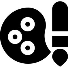 油漆调色板