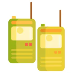 Walkie talkies