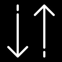 Up and down arrows