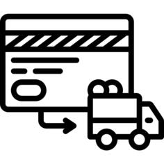Delivery truck