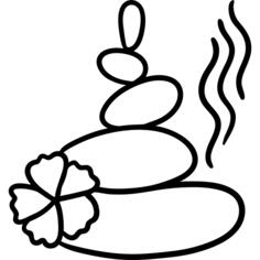 Hot stones