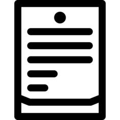 文字线条