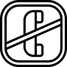 No cellphone