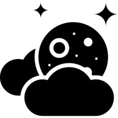 Cloudy night