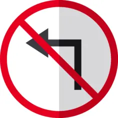 Turn left