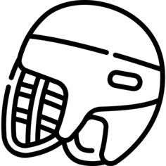 Hockey helmet