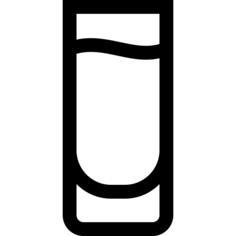 Glass of water