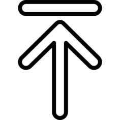 Upward