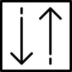 Up arrow