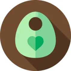婴儿围兜