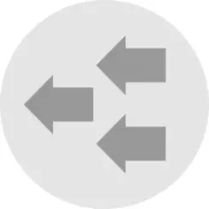 Left arrow