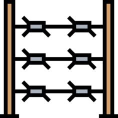 Barbed wire