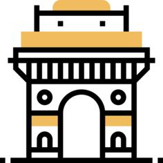 Gate of india