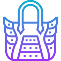 Crocodile leather bag