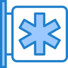 Hospital sign