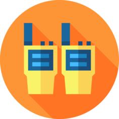 Walkie talkies