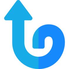 Upward