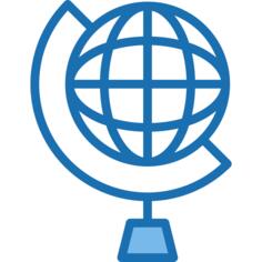 Earth globe