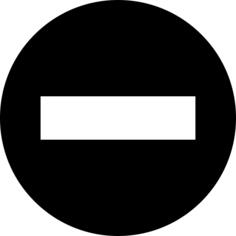 Prohibited way