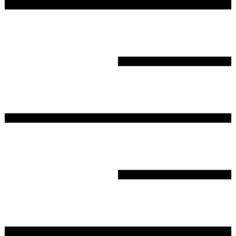 Right alignment