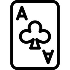 Ace of clubs