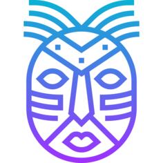 African mask