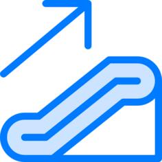 Escalator up