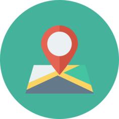 Map location