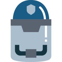 Police helmet
