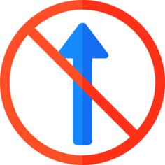 No straight