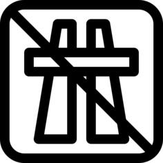 End motorway