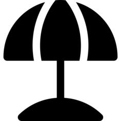 Beach umbrella