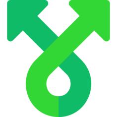 Curved arrows