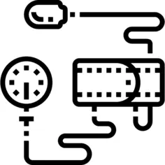 Blood pressure gauge