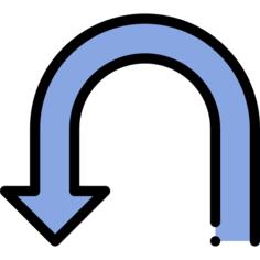 Curve arrow